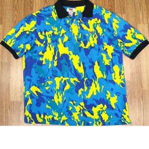 FOX RACING RETRO REGULAR FIT 100% COTTON PIQUE KNIT SHIRT 2X-LARGE, XXL